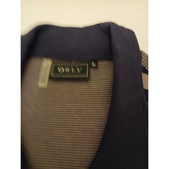 Orly Apparel Set 2 piece Top & Vest Black and Grey Medium/Large Athletic Sporty - Picture 13 of 16